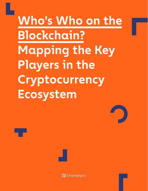 Cover of the Mapping the Key Players in the Cryptocurrency Ecosystem report